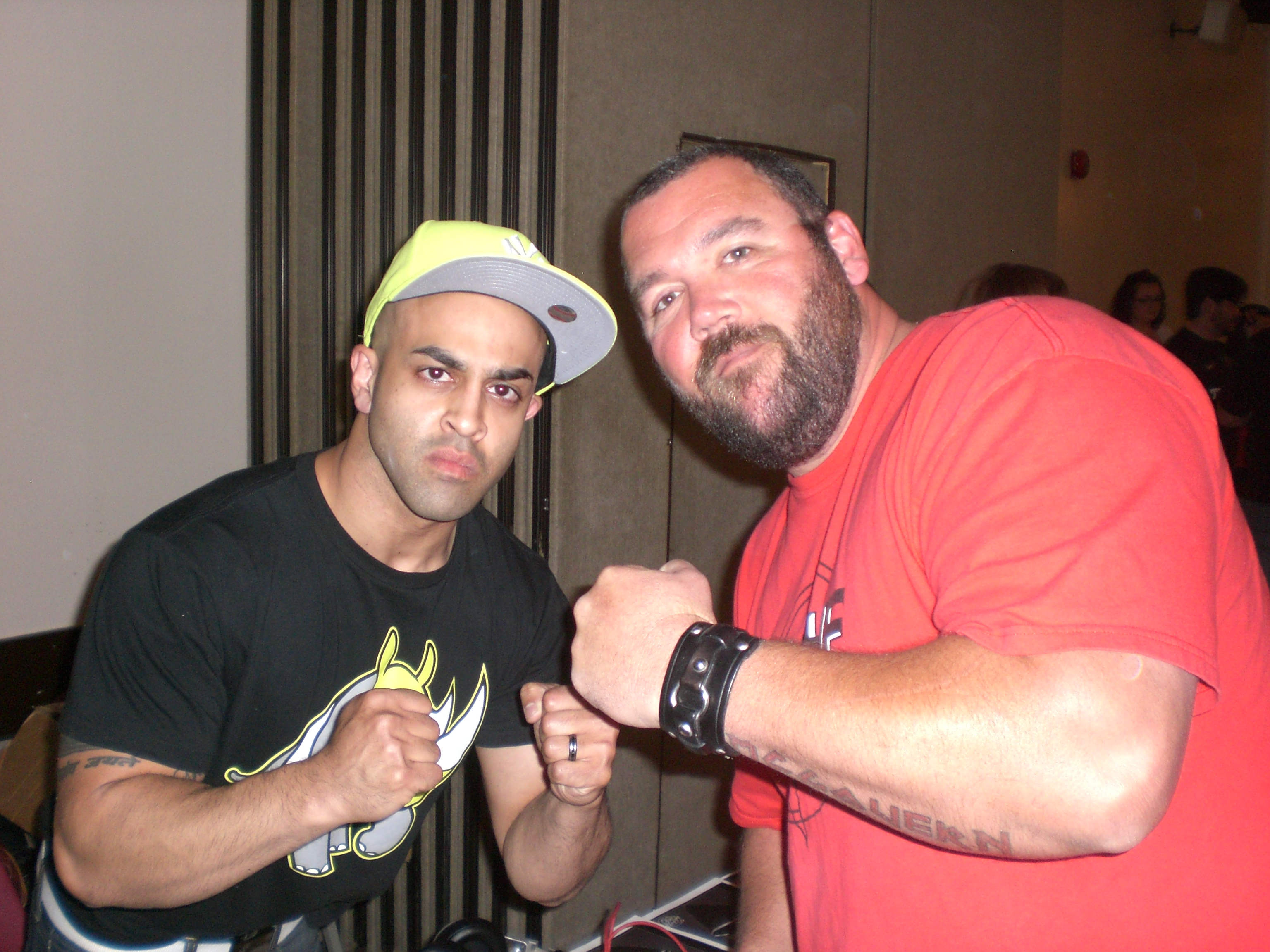 Sonjay Dutt With His Friend