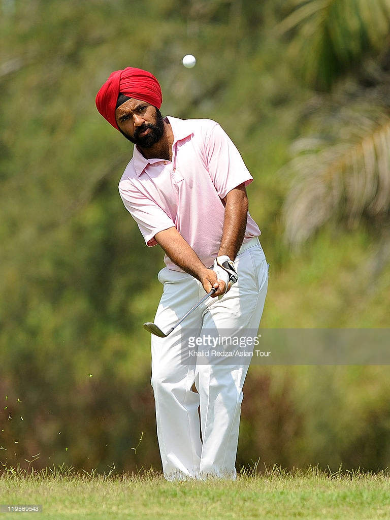 Sujjan Singh Hitting Ball