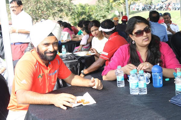 Sujjan Singh With His Wife