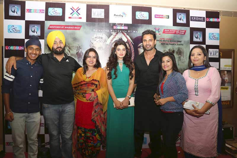 Razia Sukhbir With Pollywood Celebrities