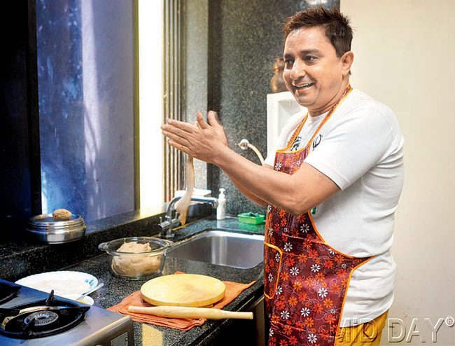 Sukhwinder Singh In Kitchen