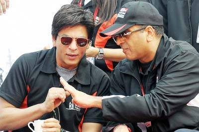 Sunil Bharti Mittal With Shahrukh Khan