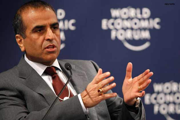 Sunil Mittal At World Economic Forum Event