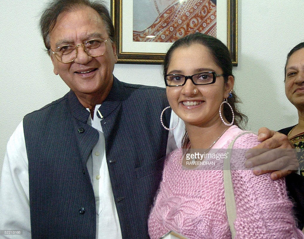 Sunil Dutt And Sania Mirza