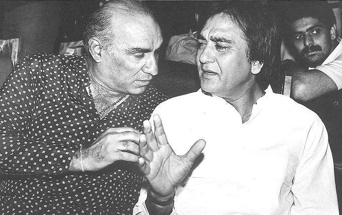 Sunil Dutt And Yash Chopra