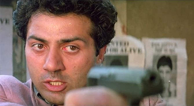 Sunny Deol Looking Angry