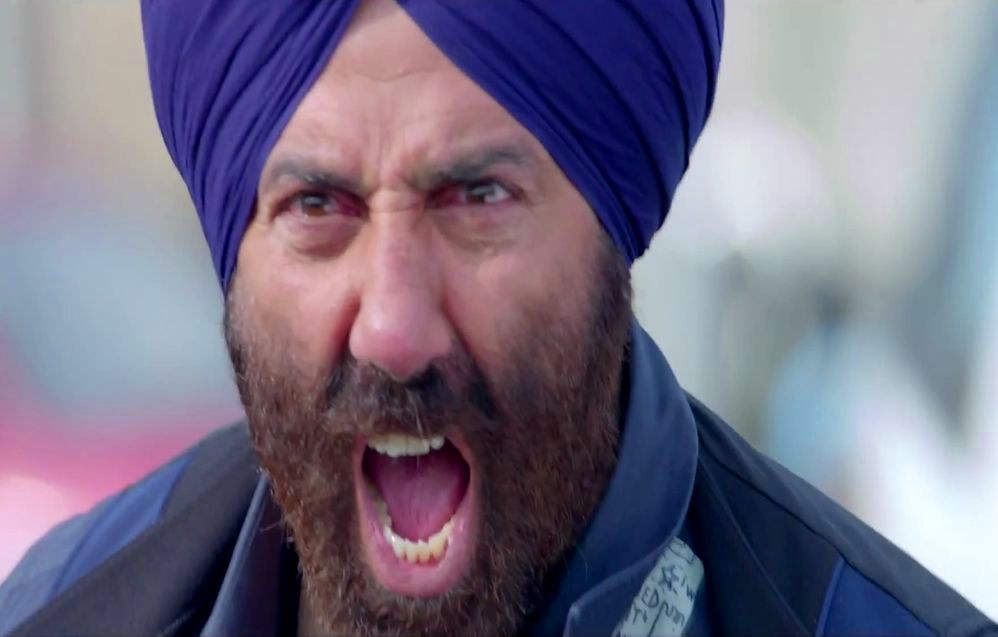 Sunny Deol Shouting Loudly