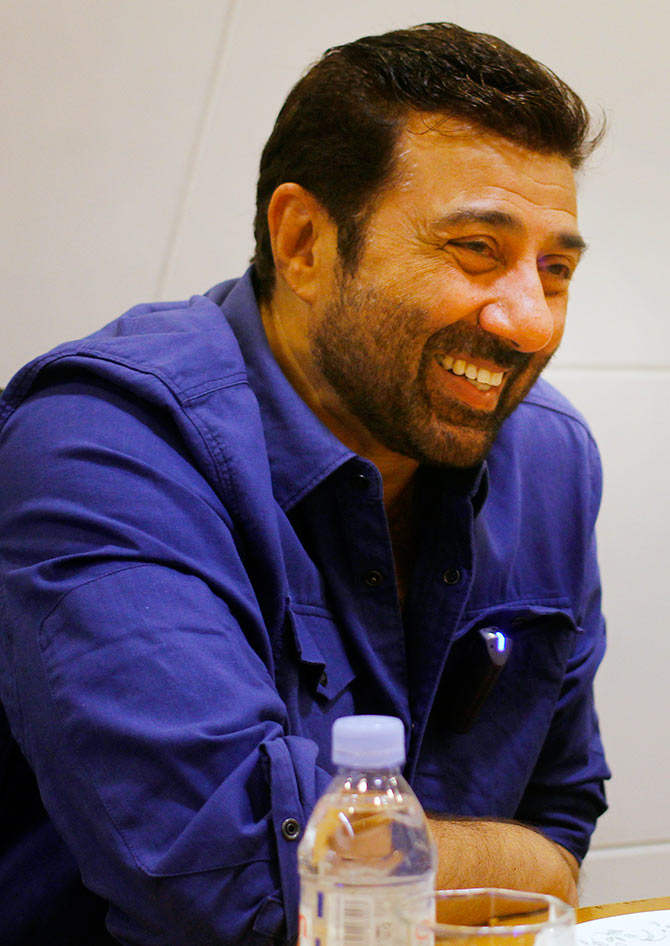 Sunny Deol Smiling