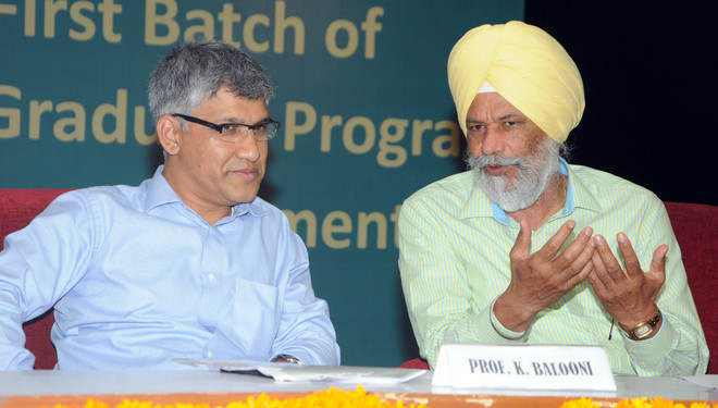 Surjit Singh Rakhra With Prof.K.Balooni