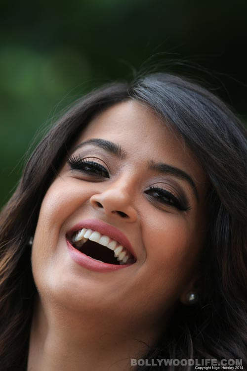 Surveen Chawla Laughing