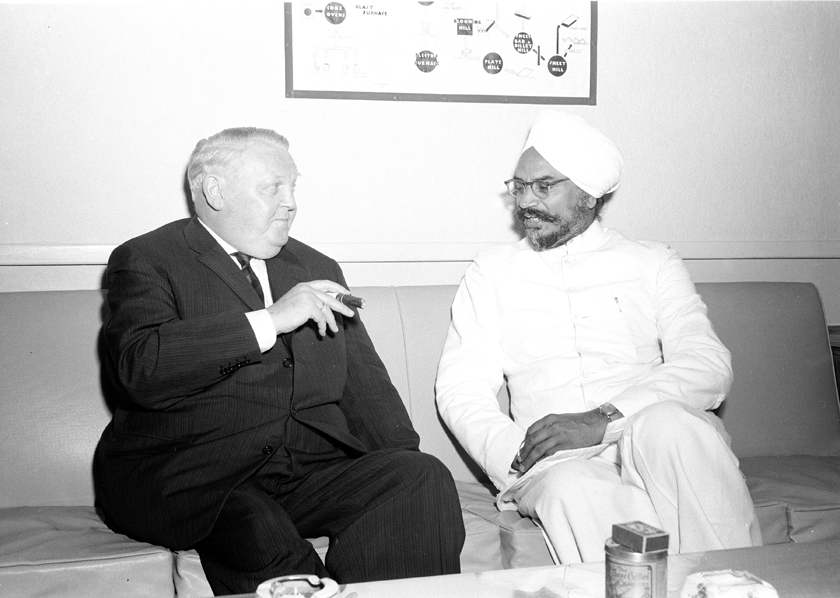 Swaran Singh With Foreign Minister