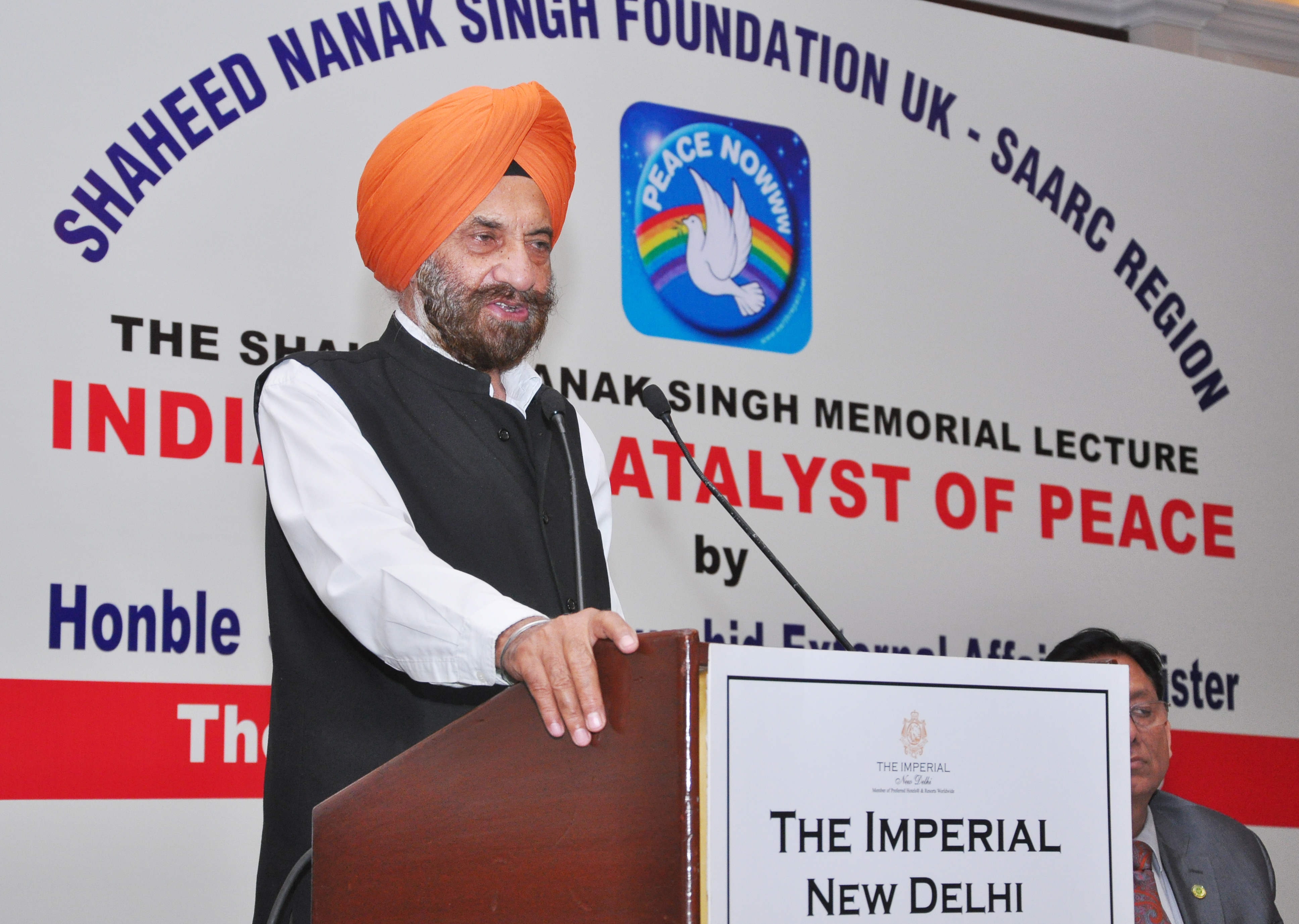 Tarlochan Singh During Speech