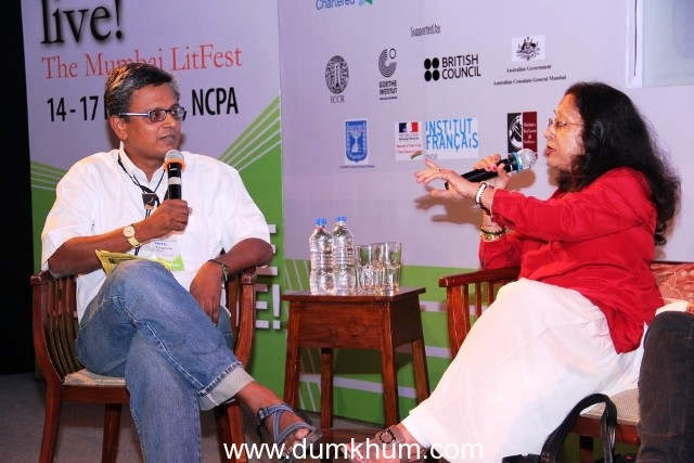Tavleen Singh And Dilip Dsouza At Event