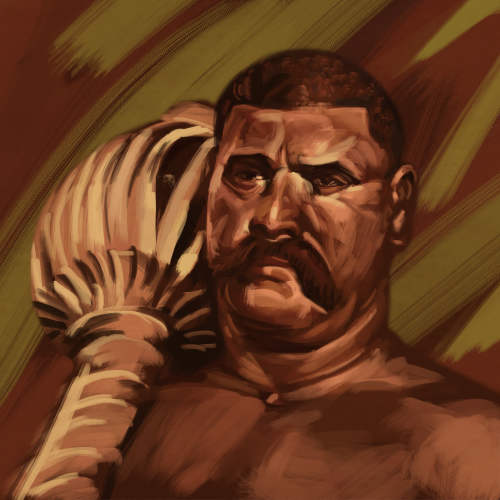 Painting Of Great Gama