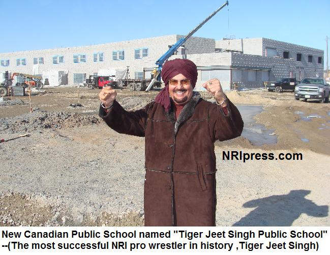 Tiger Jeet Singh Looking Happy