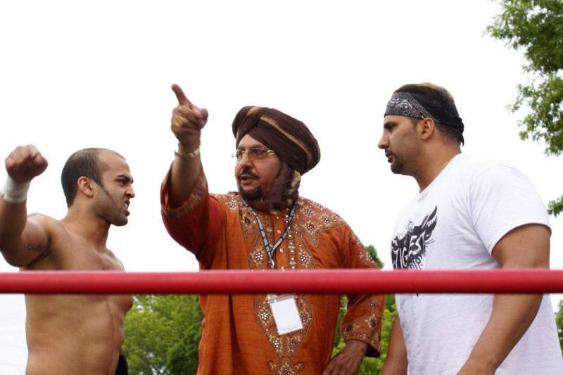 Tiger Jeet With Tiger Ali And Sonjay