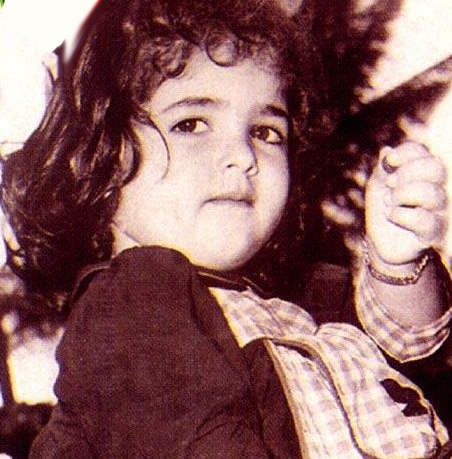 Childhood Pic Of Twinkle Khanna