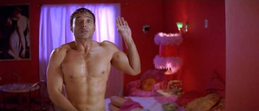 Shirtless Uday Chopra