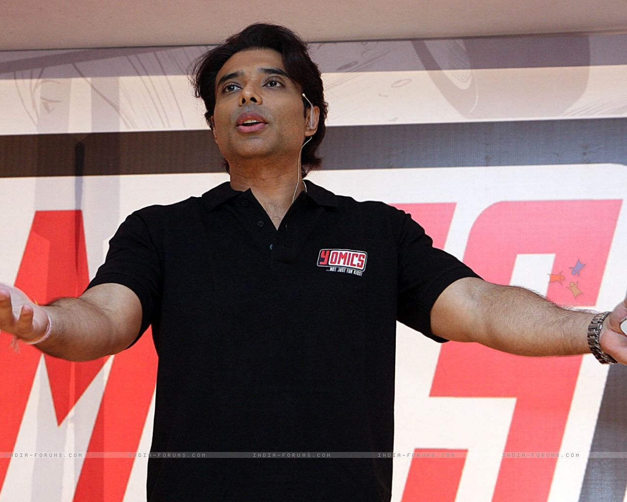 Uday Chopra During The Launch Of Yomics