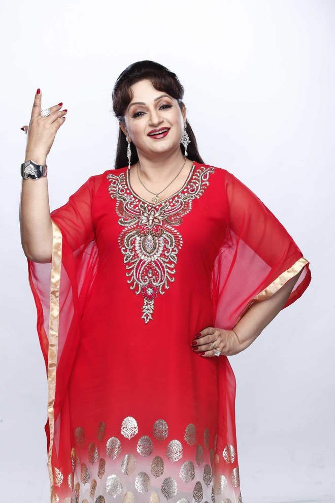 Upasna Singh Looking Lovely In Red Dress
