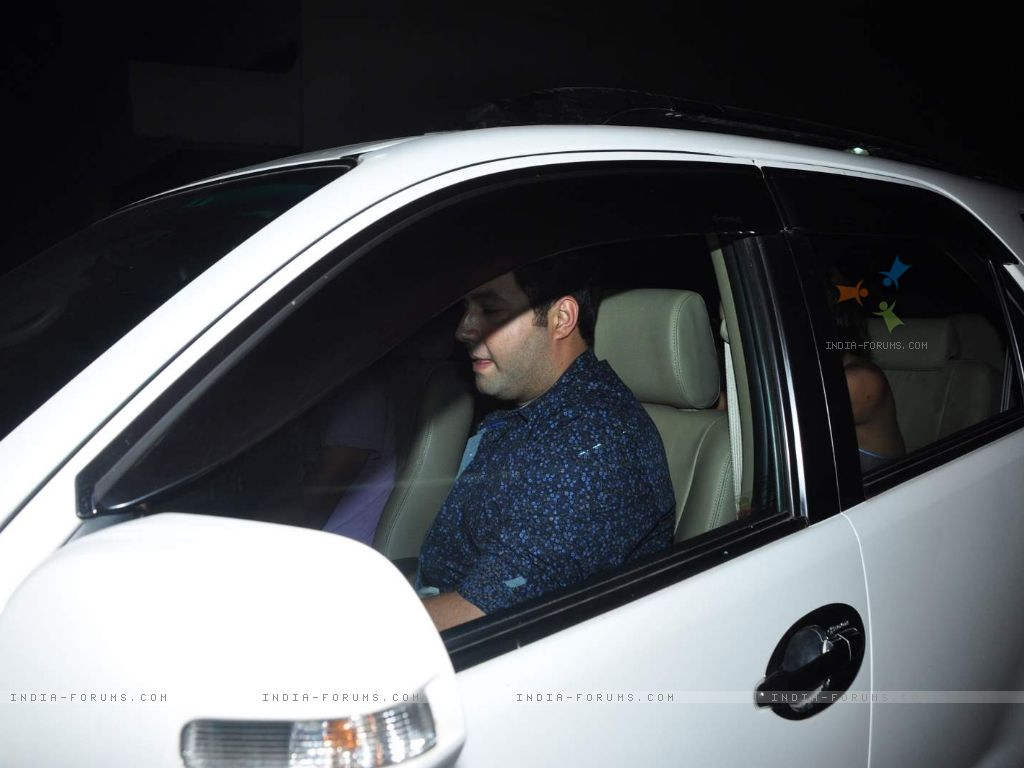 Varun Shama In His Car