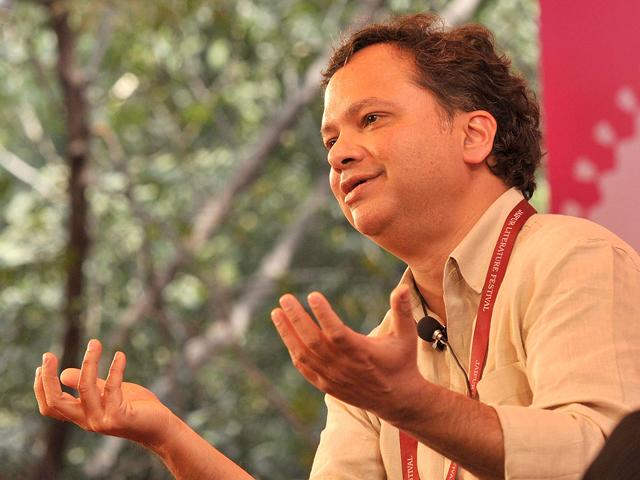 Vikram Chandra During Conference