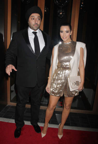 Vikram Chatwal And Kim Kardashian