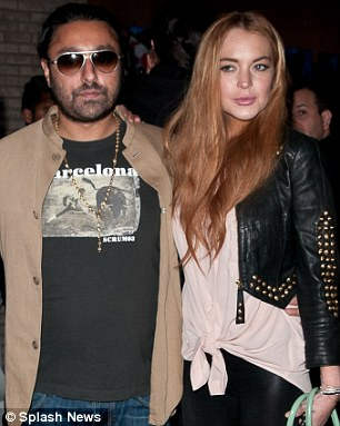 Vikran Chatwal And Lindsay Lohan