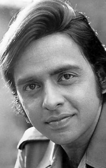 Black And White Image Of Vinod Mehra