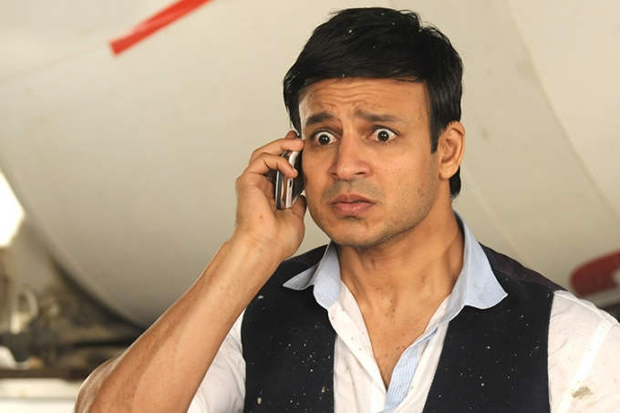 Vivek Oberoi Listening Phone