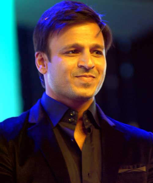 Vivek Oberoi Wearing Black Coat