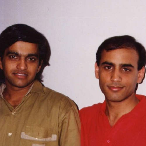 Old Image Of Vivek With His Friend