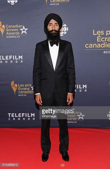 Waris Ahluwalia At Canadian Screen Awards