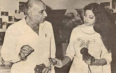Yash Chopra And Sridevi