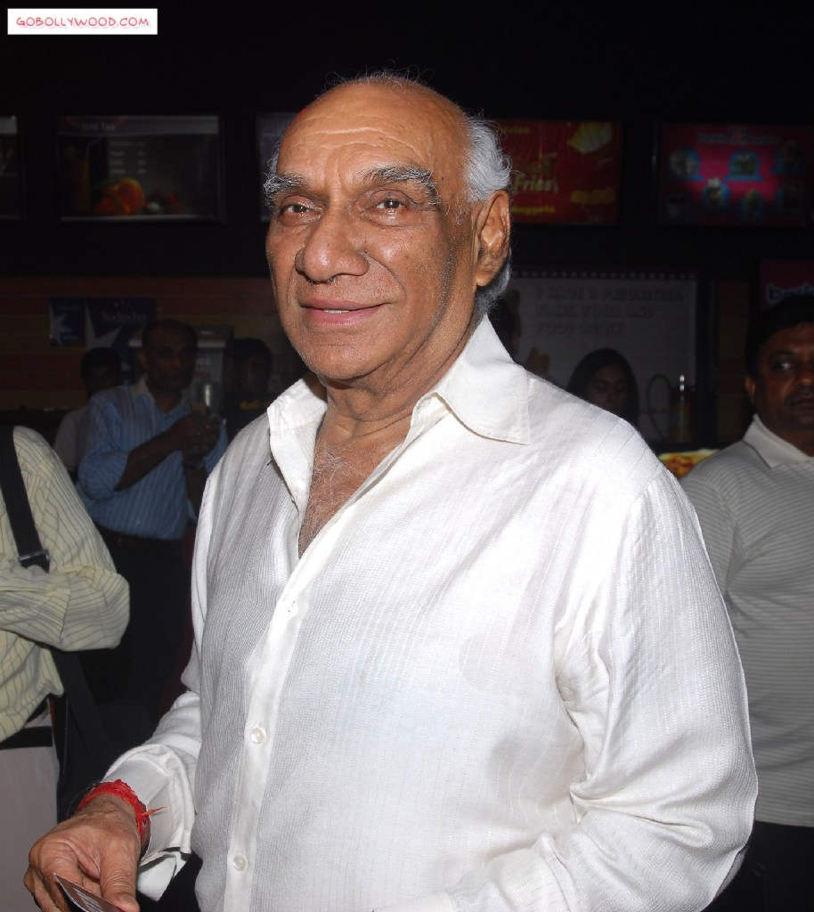 Yash Chopra Wearing White Shirt