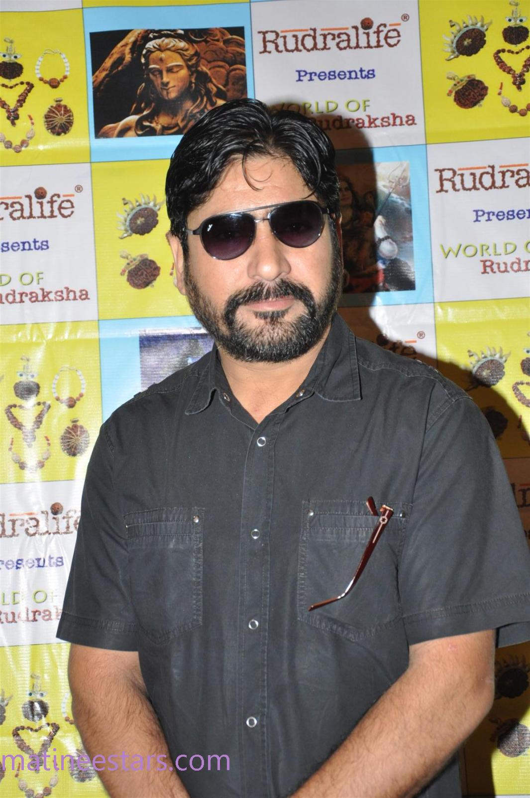 Yashpal Sharma Wearing Black Sunglasses And Shirt