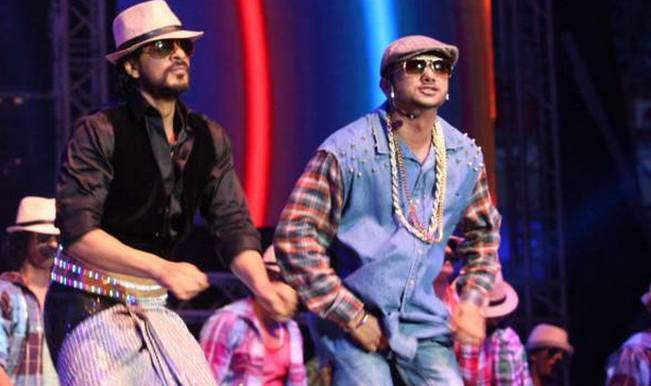 Honey Singh Performing With Shahrukh Khan