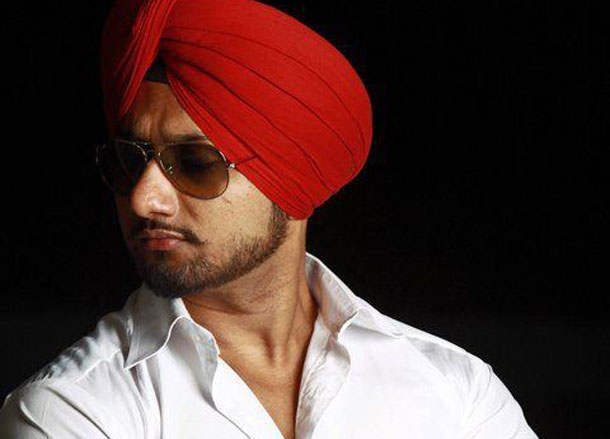 Honey Singh Wearing Red Turban