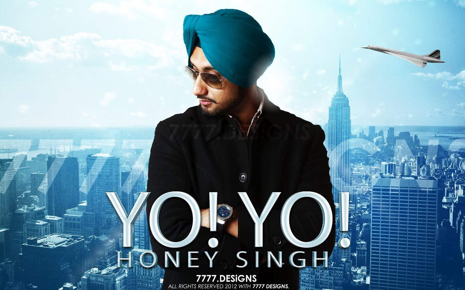 Honey Singh Wearing Turban