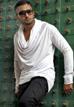 Honey Singh Wearing White Upper