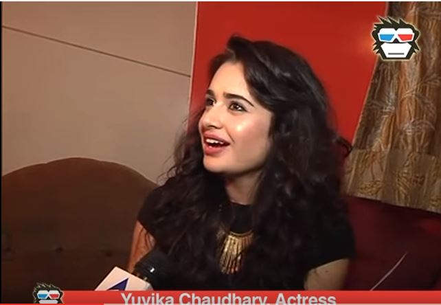 Yuvika Chaudhary During Her Interview