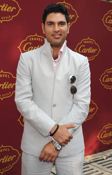 Yuvraj Singh At Travel Cartier Event