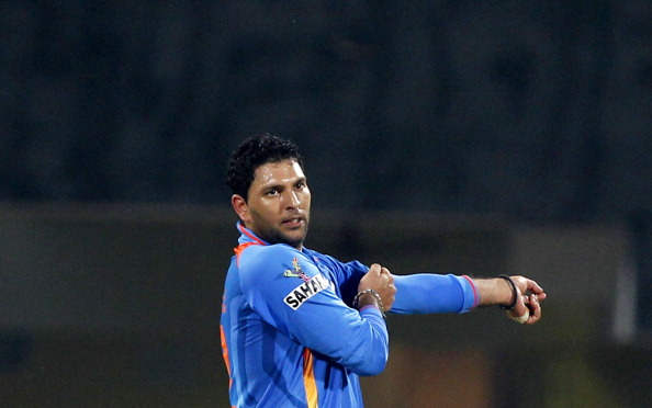 Yuvraj Singh During Match