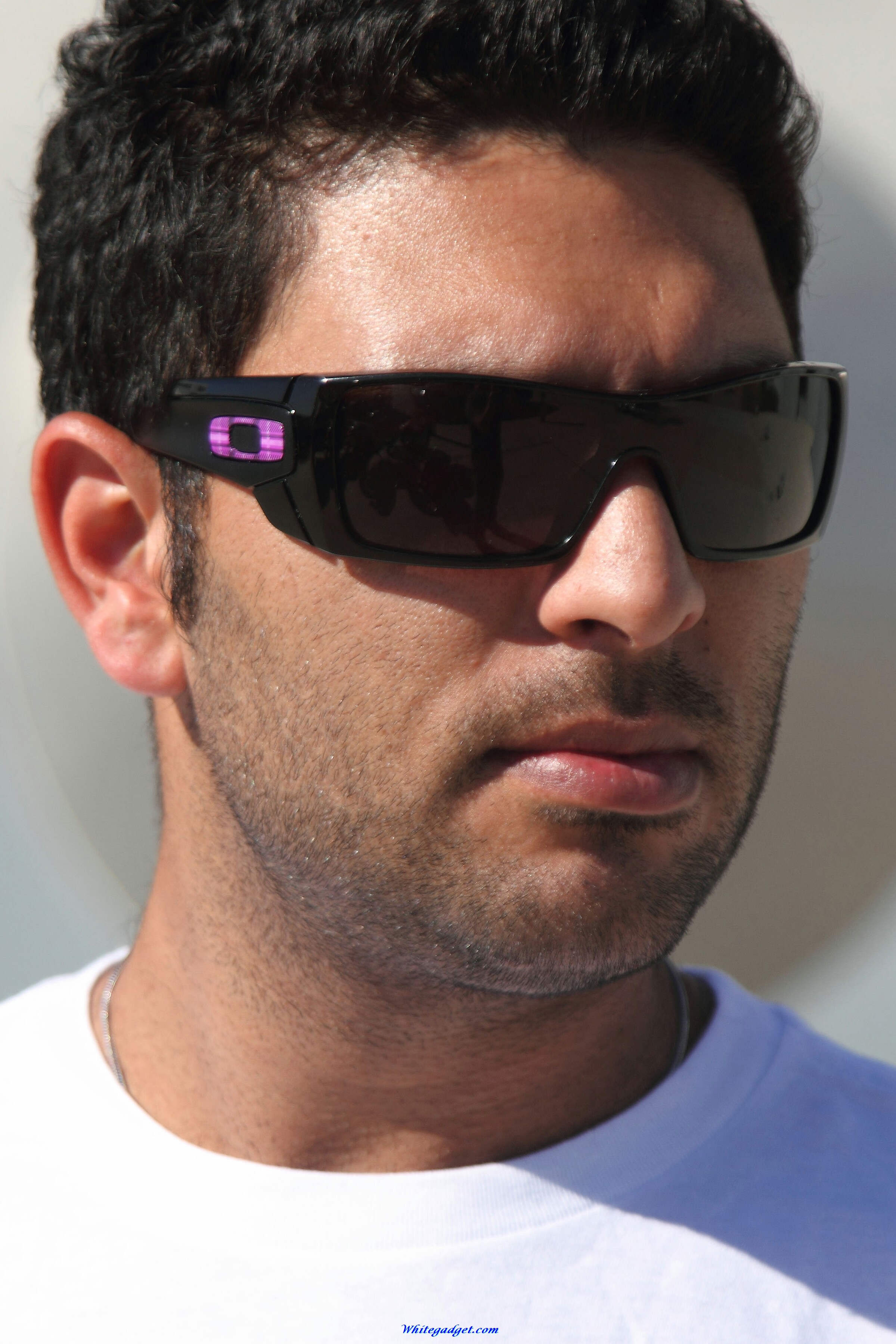 Yuvraj Singh Wearing Goggles