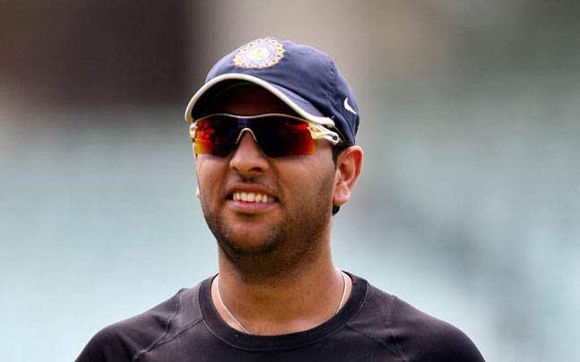 Yuvraj Singh Wearing Sporty Sunglasses