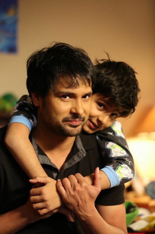 Amrinder Gill With Kid