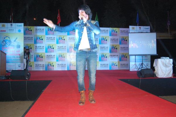 Ashok Mastie During Stage Show In Delhi