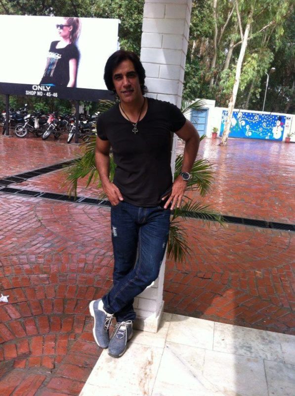 Ashok Mastie In Black T-Shirt