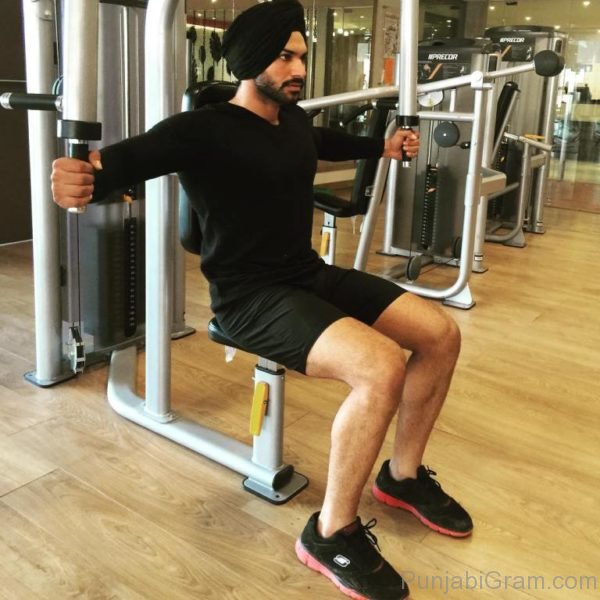 Balraj Singh Khehra At Gym-028