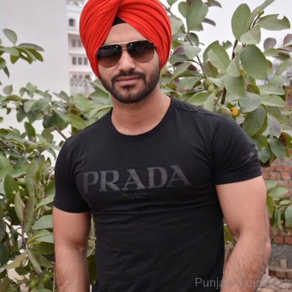 Balraj Singh Khehra In Black T-Shirt-154